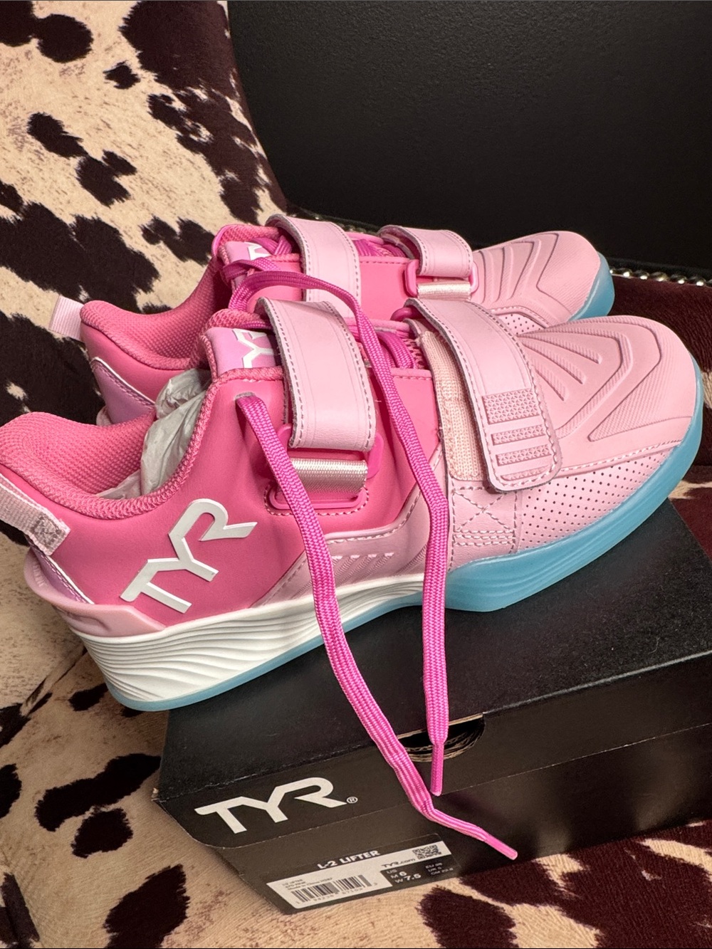 TYR L2 Lifting Shoes - Pink & Blue